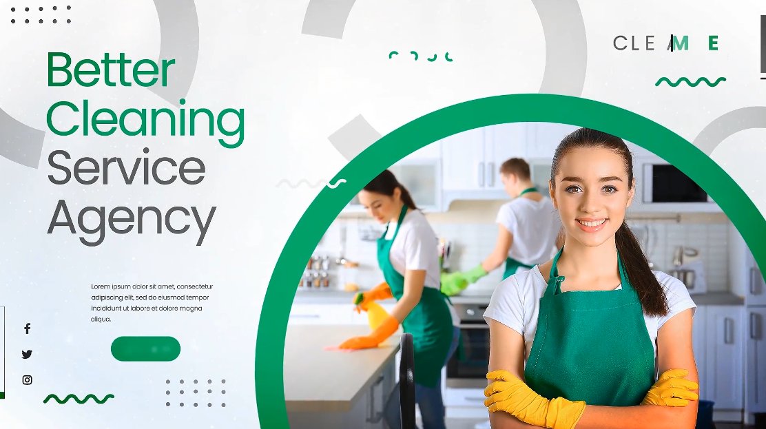 Cleaning Agency Template